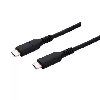 C-TECH USB 4.0, Typ-C (CM/CM), PD 100W, 40Gbps, 0, 5m, schwarz