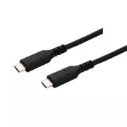 C-TECH USB 4.0, Typ-C (CM/CM), PD 100W, 40Gbps, 1m, schwarz
