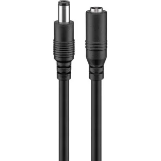 PREMIUMCORD Netzstecker-Verlängerungskabel 5, 5/2, 1mm, 10m