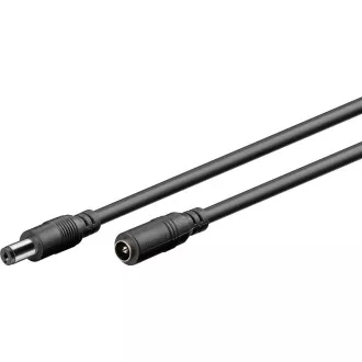 PREMIUMCORD Netzstecker-Verlängerungskabel 5, 5/2, 1mm, 10m