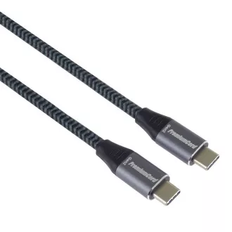 PREMIUMCORD USB-C Kabel (USB 3.2 Gen2x2, 5A, 100W, 20Gbit/s) 3m, Grau PREMIUMCORD USB-C Kabel (USB 3.2 Gen2x2, 5A, 100W, 20Gbit/s) 3m, Grau