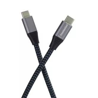 PREMIUMCORD USB-C Kabel (USB 3.2 Gen2x2, 5A, 100W, 20Gbit/s) 3m, Grau PREMIUMCORD USB-C Kabel (USB 3.2 Gen2x2, 5A, 100W, 20Gbit/s) 3m, Grau