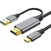 PREMIUMCORD Adapter HDMI 2.0 auf USB-C, 4K@60Hz, 2m
