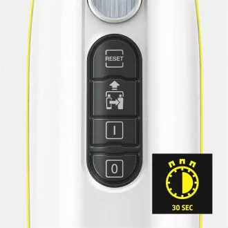 Karcher SC 3 Upright Steam Mop, 1600 W, beseitigt bis zu 99,999 % der Viren und 99,99 % der üblichen Haushaltsbakterien, weiß