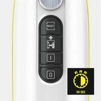 Karcher SC 3 Upright Steam Mop, 1600 W, beseitigt bis zu 99,999 % der Viren und 99,99 % der üblichen Haushaltsbakterien, weiß - Gebraucht