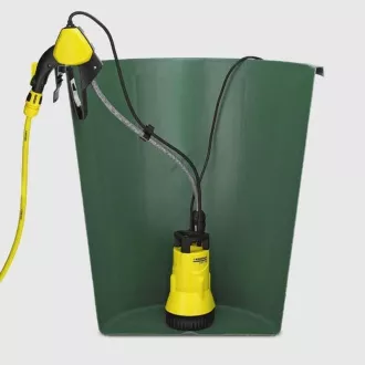 Karcher BP 1 Fasspumpe, 400 W, Fördermenge 3800 l/Std., Eintauchtiefe 7 m, integrierter Schalter Karcher BP 1 Fasspumpe, 400 W, Fördermenge 3800 l/Std., Eintauchtiefe 7 m, integrierter Schalter
