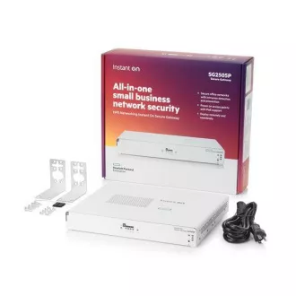 HPE Networking Instant On Secure Gateway 5-Port SmartRate 2.5G PoE 64W SG2505P HPE Networking Instant On Secure Gateway 5-Port SmartRate 2.5G PoE 64W SG2505P