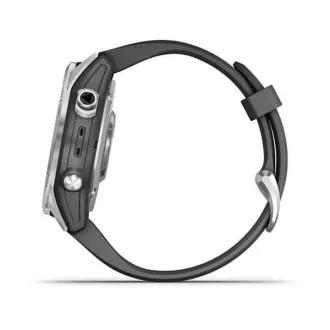 Garmin fenix 7s Glas, Silber/Graphit-Silikonband, EU Garmin fenix 7s Glas, Silber/Graphit-Silikonband, EU