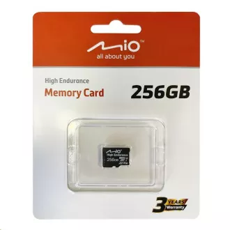 Mio 256 GB microSDXC, V30, U3, A2 Speicherkarte