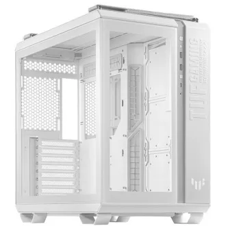 ASUS Gehäuse TUF GAMING CASE (GT502) TG, Mid Tower, transparente Seitenwand, weiß