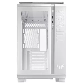 ASUS Gehäuse TUF GAMING CASE (GT502) TG, Mid Tower, transparente Seitenwand, weiß