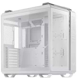 ASUS Gehäuse TUF GAMING CASE (GT502) TG, Mid Tower, transparente Seitenwand, weiß