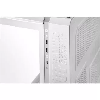 ASUS Gehäuse TUF GAMING CASE (GT502) TG, Mid Tower, transparente Seitenwand, weiß