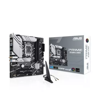 ASUS MB Sc LGA1700 PRIME B760M-A WIFI, Intel B760, 4xDDR5, 1xDP, 2xHDMI, mATX ASUS MB Sc LGA1700 PRIME B760M-A WIFI, Intel B760, 4xDDR5, 1xDP, 2xHDMI, mATX