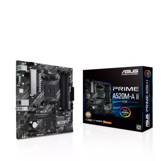 ASUS MB Sc AM4 PRIME A520M-A II CSM, AMD A520, 4xDDR4, 1xDP, 1xHDMI, 1xVGA, mATX ASUS MB Sc AM4 PRIME A520M-A II CSM, AMD A520, 4xDDR4, 1xDP, 1xHDMI, 1xVGA, mATX
