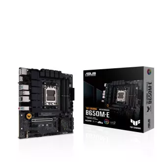 ASUS MB Sc AM5 TUF GAMING B650M-E, AMD B650, 4xDDR5, 2xDP, 1xHDMI, mATX ASUS MB Sc AM5 TUF GAMING B650M-E, AMD B650, 4xDDR5, 2xDP, 1xHDMI, mATX