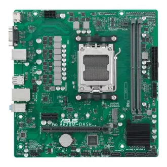 ASUS MB Sc AM5 PRO A620M-DASH-CSM, AMD A620, 2xDDR5, 1xHDMI, 1xVGA, mATX ASUS MB Sc AM5 PRO A620M-DASH-CSM, AMD A620, 2xDDR5, 1xHDMI, 1xVGA, mATX