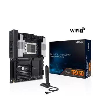 ASUS MB Sc sTR5 Pro WS TRX50-SAGE WIFI, AMD TRX50, 4xDDR5, WiFi, CEB ASUS MB Sc sTR5 Pro WS TRX50-SAGE WIFI, AMD TRX50, 4xDDR5, WiFi, CEB