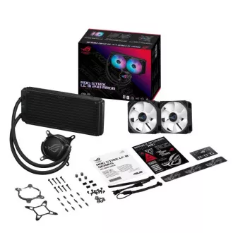 ASUS CPU-Wasserkühler AIO ROG STRIX LC III 240 ARGB, 2x120mm, LGA1851, AM5 ASUS CPU-Wasserkühler AIO ROG STRIX LC III 240 ARGB, 2x120mm, LGA1851, AM5