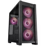 ASUS Gehäuse TUF GAMING CASE (GT302) TG, Mid Tower, 4x 140mm ARGB Lüfter, schwarz