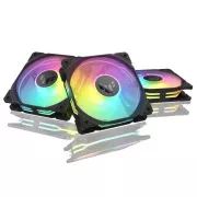 ASUS Lüfter TUF GAMING TR120 ARGB Reverse, 3x120mm, schwarz
