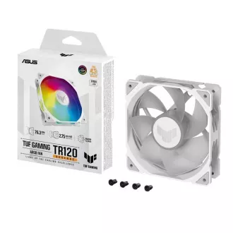 ASUS Lüfter TUF GAMING TR120 ARGB Reverse, 1x120mm, weiß ASUS Lüfter TUF GAMING TR120 ARGB Reverse, 1x120mm, weiß
