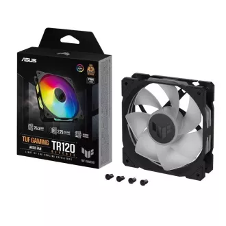 ASUS Lüfter TUF GAMING TR120 ARGB Reverse, 1x120mm, schwarz ASUS Lüfter TUF GAMING TR120 ARGB Reverse, 1x120mm, schwarz