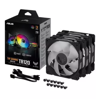 ASUS Lüfter TUF GAMING TR120 ARGB, 3x120mm, schwarz
