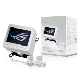 ASUS Wasserblock CPU ROG RYUJIN III WB, 3,5" LCD-Display, weiß