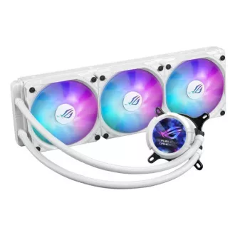 ASUS CPU-Wasserkühler AIO ROG STRIX LC III 360 ARGB LCD WHITE, 3x120mm, LCD Display, LGA1851, AM5, weiß ASUS CPU-Wasserkühler AIO ROG STRIX LC III 360 ARGB LCD WHITE, 3x120mm, LCD Display, LGA1851, AM5, weiß