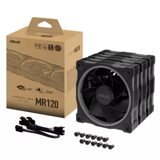 ASUS Lüfter PRIME MR120 ARGB Reverse, 3x120mm, schwarz