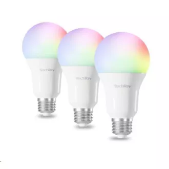 TechToy Smart Glühbirne RGB 11W E27 3er Set