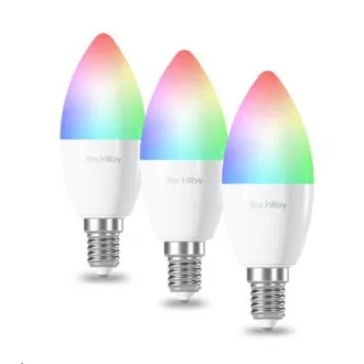 TechToy Intelligente Glühbirne RGB 6W E14 ZigBee 3er Set