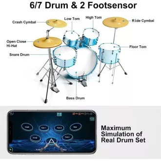 Smart Drumsticks AeroBand PocketDrum 2 PLUS - Holz