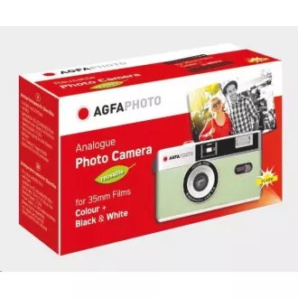 AgfaPhoto WIEDERVERWENDBARE KAMERA 35MM GRÜN