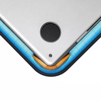 tomtoc Schutzhülle - 14" MacBook Pro, grau