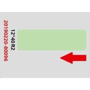 Niimbot Etiketten RP 12x40mm 160 Stück Grün für D11 und D110