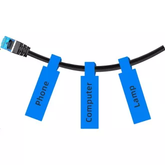 Niimbot Kabeletiketten RXL 12, 5x109mm 65Stück Blau für D11 und D110