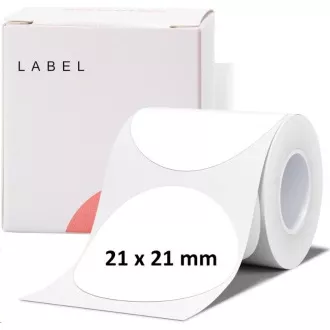 Niimbot-Etiketten R 21x21mm 300Stück RundB für B21, B21S, B3S, B1 Niimbot-Etiketten R 21x21mm 300Stück RundB für B21, B21S, B3S, B1