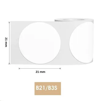 Niimbot-Etiketten R 21x21mm 300Stück RundB für B21, B21S, B3S, B1 Niimbot-Etiketten R 21x21mm 300Stück RundB für B21, B21S, B3S, B1