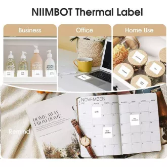 Niimbot-Etiketten R 30x20mm 320Stück Weiß für B21, B21S, B3S, B1