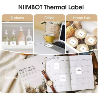 Niimbot-Etiketten R 40x60mm 125 St. Weiß für B21, B21S, B3S, B1
