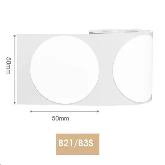 Niimbot Etiketten R 50x50mm 150 Stück Rund für B21, B21S, B3S, B1 Niimbot Etiketten R 50x50mm 150 Stück Rund für B21, B21S, B3S, B1