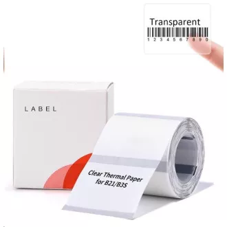 Niimbot Etiketten ER 40x30mm 230 Stück Transparent für B21, B21S, B3S, B1 Niimbot Etiketten ER 40x30mm 230 Stück Transparent für B21, B21S, B3S, B1