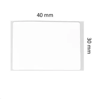 Niimbot Etiketten ER 40x30mm 230 Stück Transparent für B21, B21S, B3S, B1 Niimbot Etiketten ER 40x30mm 230 Stück Transparent für B21, B21S, B3S, B1