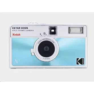 Kodak EKTAR H35N Kamera glasiert blau