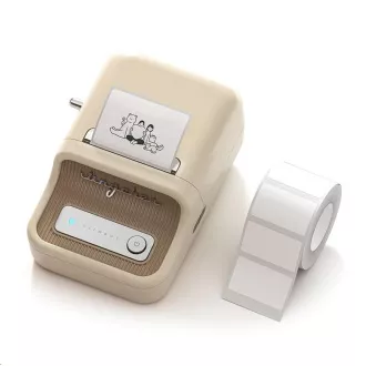 Niimbot Etikettendrucker B21S Smart, weiß Etikettenrolle 210 Stück Niimbot Etikettendrucker B21S Smart, weiß Etikettenrolle 210 Stück