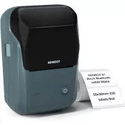 Niimbot Etikettendrucker B1 Smart, Seeblau   Etikettenrolle 210 Stk.