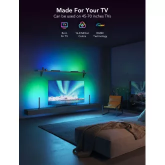Govee SMART LED RGBIC Panel 38cm für TV 43-75" - 2 Stück Govee SMART LED RGBIC Panel 38cm für TV 43-75" - 2 Stück