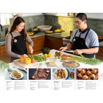 Cosori Dual Blaze 6.4L SMART Heißluftfritteuse   5x Spieß und Grill. Grillplatte, schwarz